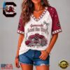 South Carolina Gamecocks NCAA Floral Stadium Bow V Neck 3D T Shirt, NCAA V Neck Fan Shirt 2 South Carolina Gamecocks NCAA Floral Stadium Bow V Neck 3D T Shirt, NCAA V Neck Fan Shirt South Carolina Gamecocks Ncaa Floral Stadium Bow V Neck 3D T Shirt