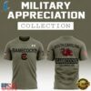 South Carolina Gamecocks x Military Appreciation 2026 Special New 3D Shirt, Viral 3D Graphic Tee South Carolina Gamecocks X Military Appreciation 2026 Special New 3D Shirt