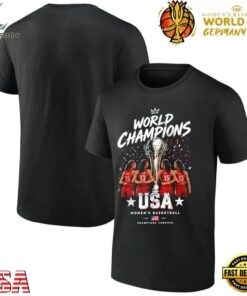 Special 2026 USA Champion FIBA Women's Basketball World Cup Champion T Shirt, Trendy 2D Print Shirt Special 2026 Usa Champion Fiba Women S Basketball World Cup Champion T Shirt