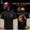Stevie Wonder Songs in the Key of Life Performances 50th Anniversary Black T Shirt, Trending Music 3D Tee Stevie Wonder Songs IN The Key OF Life Performances 50th Anniversary Black T Shirt