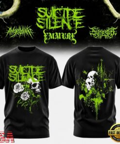 Suicide Silence Reminders of Hell Tour 2026 Limited Edition T Shirt, Trending Music 3D Tee Suicide Silence Reminders OF Hell Tour 2026 Limited Edition T Shirt