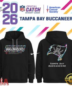Tampa Bay Buccaneers NFL Crucial Catch 2026 Limited Edition Black Hoodie Shirt, Sports Fans 3D Shirt Tampa Bay Buccaneers Nfl Crucial Catch 2026 Limited Edition Black Hoodie Shirt