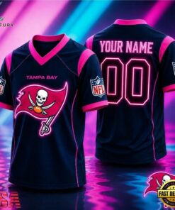Tampa Bay Buccaneers NFL Electric Glow Custom Football Jersey, Trending NFL Jersey Tampa Bay Buccaneers Nfl Electric Glow Custom Football Jersey