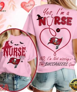 Tampa Bay Buccaneers NFL Night Shift Never Misses Game Day Halloween Nurse Unisex 3D Shirt, Sports Fans 3D Shirt Tampa Bay Buccaneers Nfl Night Shift Never Misses Game Day Halloween Nurse Unisex 3D Shirt