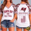 Tampa Bay Buccaneers NFL vs All Y' All United We Stand V Neck T Shirt, NFL Team V Neck Tee 2 Tampa Bay Buccaneers NFL vs All Y' All United We Stand V Neck T Shirt, NFL Team V Neck Tee Tampa Bay Buccaneers Nfl VS All Y All United WE Stand V Neck T Shirt