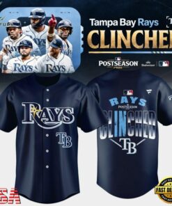 Tampa Bay Rays 2026 Postseason Clinched Baseball Jersey, Hot Baseball Jersey Tampa Bay Rays 2026 Postseason Clinched Baseball Jersey