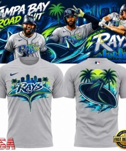 Tampa Bay Rays 2026 Road Special Uniform T Shirt, Viral 3D Graphic Tee Tampa Bay Rays 2026 Road Special Uniform T Shirt