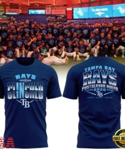 Tampa Bay Rays Navy 2026 Postseason T Shirt, Viral 3D Graphic Tee Tampa Bay Rays Navy 2026 Postseason T Shirt