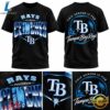 Tampa Bay Rays Postseason Clinched 2026 Black T Shirt, Viral 3D Graphic Tee Tampa Bay Rays Postseason Clinched 2026 Black T Shirt