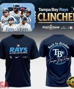 Tampa Bay Rays Shop 2026 Postseason Clinched T Shirt, Viral 3D Graphic Tee Tampa Bay Rays Shop 2026 Postseason Clinched T Shirt