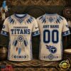 Tennessee Titans 2026 NFL Native American Heritage 3D Shirt, Sports Fans 3D Shirt Tennessee Titans 2026 Nfl Native American Heritage 3D Shirt