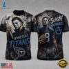 Tennessee Titans NFL Michael Myers Sunday Nightmares Horror Halloween 3D T Shirt, Sports Fans 3D Shirt 3 Tennessee Titans NFL Michael Myers Sunday Nightmares Horror Halloween 3D T Shirt, Sports Fans 3D Shirt Tennessee Titans Nfl Michael Myers Sunday Nightmares Horror Halloween 3D T Shirt