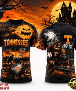 Tennessee Volunteers Halloween Day 2026 Special New T Shirt, Viral 3D Graphic Tee Tennessee Volunteers Halloween Day 2026 Special New T Shirt