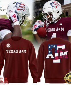 Texas A&M Aggies Football Salute to Service 2026 Sweatshirt, Viral 3D Graphic Tee Texas A M Aggies Football Salute TO Service 2026 Sweatshirt