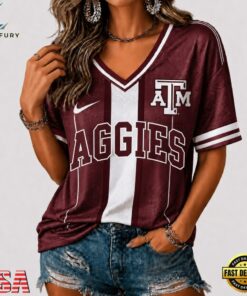 Texas A&M Aggies NCAA Rivalry Game Spirit V neck T Shirt, NCAA V Neck Fan Shirt Texas A M Aggies Ncaa Rivalry Game Spirit V Neck T Shirt