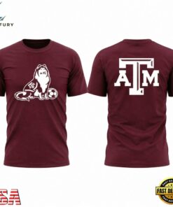 Texas A&M Aggies Soccer Reveillix Maroon 2026 T Shirt, Viral 3D Graphic Tee Texas A M Aggies Soccer Reveillix Maroon 2026 T Shirt