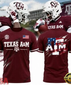 Texas A&M Aggies x Salute to Service Limited Edition 2026 Red Shirt, Viral 3D Graphic Tee Texas A M Aggies X Salute TO Service Limited Edition 2026 Red Shirt