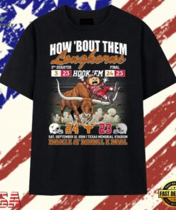 Texas Longhorns Hook Em Miracle At Darrell K Royal Graphic 2026 T Shirt, Trendy 2D Print Shirt Texas Longhorns Hook EM Miracle AT Darrell K Royal Graphic 2026 T Shirt