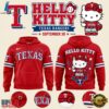 Texas Rangers x Hello Kitty 2026 Special New Hoodie, Viral 3D Graphic Tee Texas Rangers X Hello Kitty 2026 Special New Hoodie