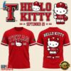 Texas Rangers x Hello Kitty 2026 Viva Tejas Graphic T Shirt, Viral 3D Graphic Tee Texas Rangers X Hello Kitty 2026 Viva Tejas Graphic T Shirt