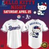 Texas Rangers x Hello Kitty Night 2026 Limited Edition Baseball Jersey, Hot Baseball Jersey Texas Rangers X Hello Kitty Night 2026 Limited Edition Baseball Jersey