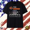 The Bears Chicago Legends Signatures Abbey Road Graphic T Shirt, Trendy 2D Print Shirt 2 The Bears Chicago Legends Signatures Abbey Road Graphic T Shirt, Trendy 2D Print Shirt The Bears Chicago Legends Signatures Abbey Road Graphic T Shirt