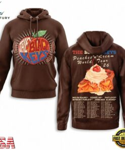 The Black Keys Peaches ‘n Kream World Tour 2026 Hoodie Shirt, Trending Music 3D Tee The Black Keys Peaches N Kream World Tour 2026 Hoodie Shirt