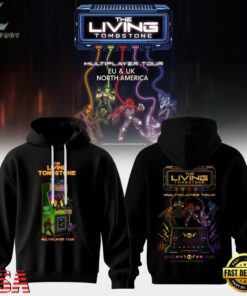 The Living Tombstone Multiplayer Tour 2026 Limited Hoodie, Trending Music 3D Tee The Living Tombstone Multiplayer Tour 2026 Limited Hoodie