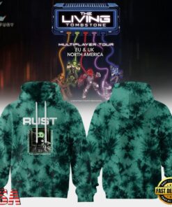 The Living Tombstone Multiplayer Tour 2026 Rust Hoodie, Trending Music 3D Tee The Living Tombstone Multiplayer Tour 2026 Rust Hoodie