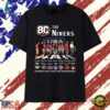 The Niners 80 Years Anniversary Legends Signatures Abbey Road T Shirt, Trendy 2D Print Shirt The Niners 80 Years Anniversary Legends Signatures Abbey Road T Shirt