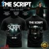The Script Man In The Arena Tour 2026 Black T Shirt, Trending Music 3D Tee The Script Man IN The Arena Tour 2026 Black T Shirt