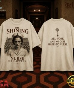 The Shining Nurse Overlook Halloween 3D Shirt, Trending Music 3D Tee The Shining Nurse Overlook Halloween 3D Shirt