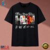 Three Days Grace All Album Covers Graphic Band Signatures T Shirt, Music 2D Graphic Tee Three Days Grace All Album Covers Graphic Band Signatures T Shirt