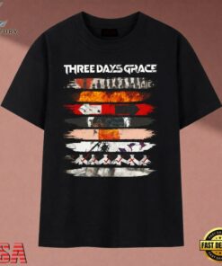 Three Days Grace Mayday Single Graphic Band T Shirt, Music 2D Graphic Tee Three Days Grace Mayday Single Graphic Band T Shirt