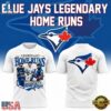 Toronto Blue Jays Legendary Home Runs T Shirt, Viral 3D Graphic Tee Toronto Blue Jays Legendary Home Runs T Shirt