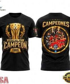 Toros de Tijuana EL GRITO DE CAMPEON RETUMBA EN LA FRONTERA 2026 3D Shirt, Viral 3D Graphic Tee Toros DE Tijuana EL Grito DE Campeon Retumba EN LA Frontera 2026 3D Shirt