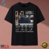 U2 50th Anniversary 1976 2026 Band Signatures Thank You Memories T Shirt, Music 2D Graphic Tee U2 50th Anniversary 1976 2026 Band Signatures Thank You Memories T Shirt