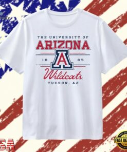 University of Arizona Wildcats 1885 Tucson AZ T Shirt, Trendy 2D Print Shirt University OF Arizona Wildcats 1885 Tucson AZ T Shirt