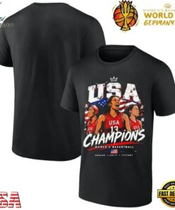 USA Champion FIBA Women's Basketball World Cup Champion 2026 T Shirt, Trendy 2D Print Shirt Usa Champion Fiba Women S Basketball World Cup Champion 2026 T Shirt