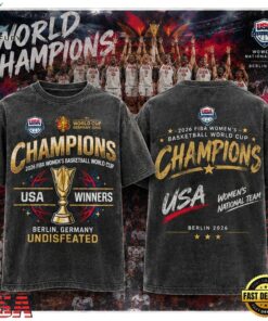 USA Women’s Basketball 2026 FIBA World Cup Champions Special New T Shirt, Viral 3D Graphic Tee Usa Women S Basketball 2026 Fiba World Cup Champions Special New T Shirt
