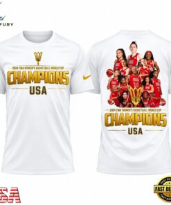 USA Women’s Basketball World Champions 2026 Berlin Final Victory White T Shirt, Viral 3D Graphic Tee Usa Women S Basketball World Champions 2026 Berlin Final Victory White T Shirt