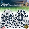 Utah State Aggies Football Cow Print Gameday 2026 Hoodie, Viral 3D Graphic Tee Utah State Aggies Football Cow Print Gameday 2026 Hoodie