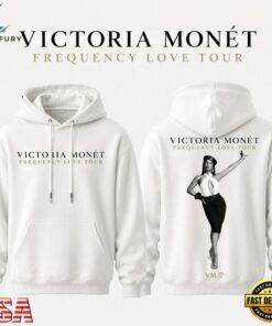 Victoria Monet Frequency Of Love Tour 2026 Graphic Limited Edition Hoodie, Trending Music 3D Tee Victoria Monet Frequency OF Love Tour 2026 Graphic Limited Edition Hoodie