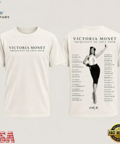 Victoria Monet Frequency Of Love Tour 2026 Graphic Limited Edition T Shirt, Trending Music 3D Tee Victoria Monet Frequency OF Love Tour 2026 Graphic Limited Edition T Shirt