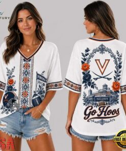 Virginia Cavaliers NCAA Collegiate Pride Collection V Neck T Shirt, NCAA V Neck Fan Shirt Virginia Cavaliers Ncaa Collegiate Pride Collection V Neck T Shirt