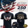 Washington Capitals Come Celebrate America250 T Shirt, Viral 3D Graphic Tee Washington Capitals Come Celebrate America250 T Shirt