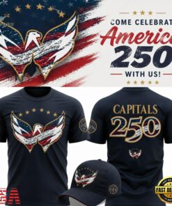 Washington Capitals Come Celebrate America250 T Shirt, Viral 3D Graphic Tee Washington Capitals Come Celebrate America250 T Shirt
