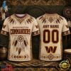 Washington Commanders 2026 NFL Native American Heritage 3D Shirt, Sports Fans 3D Shirt Washington Commanders 2026 Nfl Native American Heritage 3D Shirt