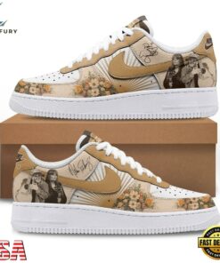 Wynonna Judd Country Singer Custom Air Force 1 Shoes, Music Lover AF1 Shoes Wynonna Judd Country Singer Custom Air Force 1 Shoes