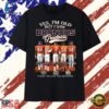 Yes I'm Old But I Saw Broncos Greatness Signatures Vintage T Shirt, Trendy 2D Print Shirt Yes I M Old But I Saw Broncos Greatness Signatures Vintage T Shirt